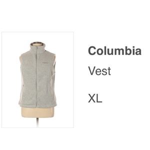 Women’s XL Columbia Grey Vest